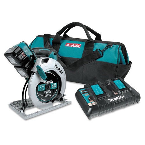 [XSH06PT] Makita LXT Cordless 7-1/4" Circular Saw Kit, Lithium-Ion, 5.0Ah, 18V, 4800 RPM