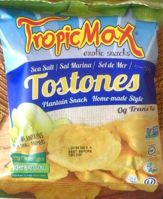 TropicMax Salt Plantain Tostones, 2 Oz