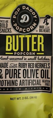 Pop Daddy 2 Oz. Natural Butter Popcorn 530