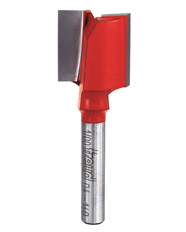 [04140F] Freud 3/4 in. D X 3/4 in. X 2-1/8 in. L Carbide Double Flute Straight Router Bit