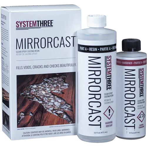 [0530K40] MirrorCast Epoxy Casting Resin, 1.5 Pint Kit