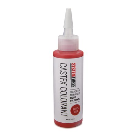 CastFX Liquid Colorant, Tapps Red, 4oz
