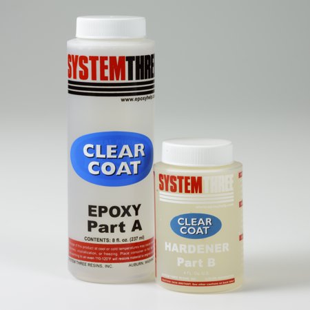 Clear Coat Epoxy Resin, 12oz Kit