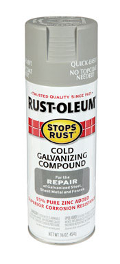R/O SRPY 7785 FLAT GALV COM 16OZ