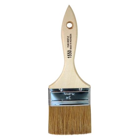 [1000665] Linzer 3 in. W Double Thick Flat Chip Brush