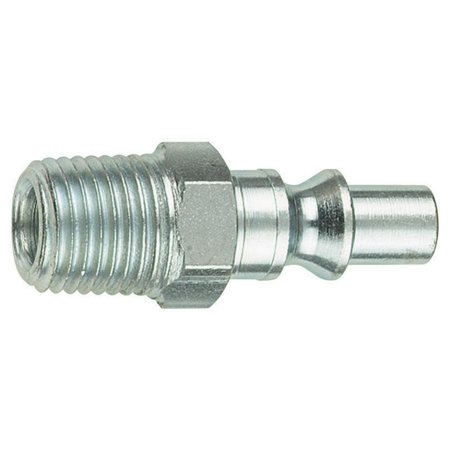 [1000900] Tru-Flate Steel Air Plug 1/4 in. Male 1 Pc