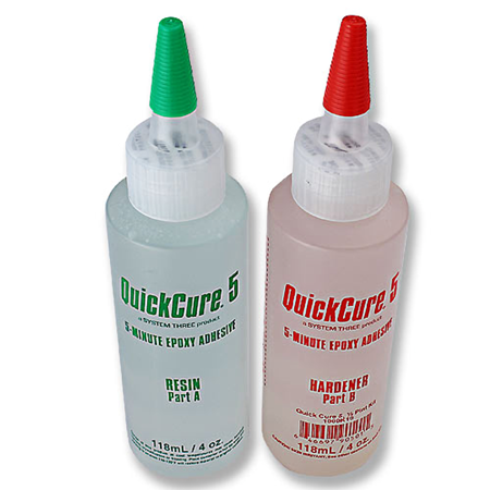 Quick Cure 5 Epoxy Adhesive, 1/2 Pint Kit
