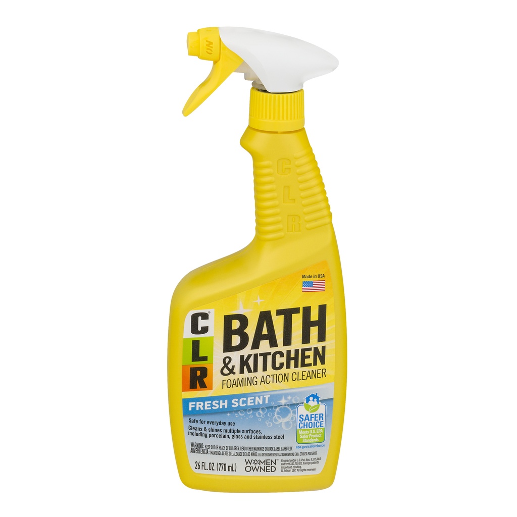 [1002088] CLR Brilliant Bath Foaming Action Cleaner - 26 Fl Oz