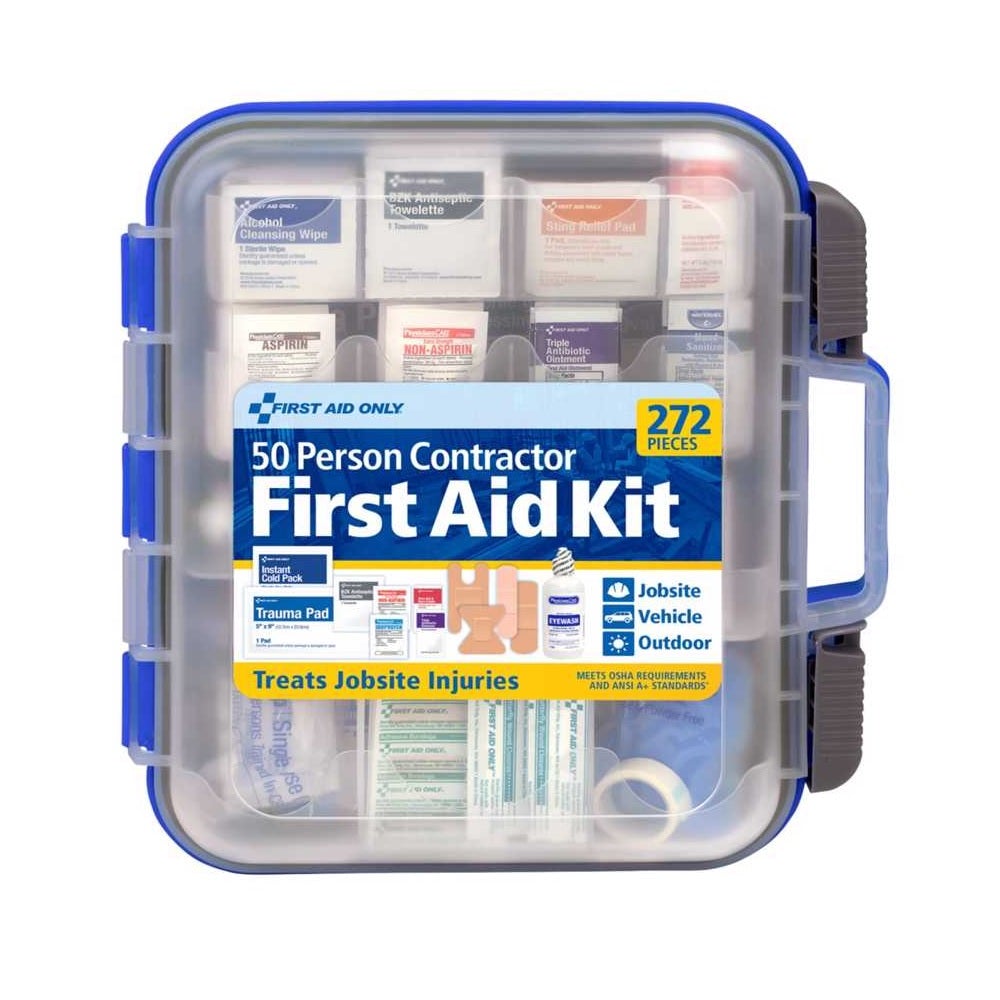 First Aid Only Contractor Multicolored 50 Person First Aid Kit 272 Pc