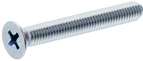 The Hillman Group 101044 6-32-Inch X 2-1/2-Inch Flat Head Phillips Machine Screw  100-Pack Zinc