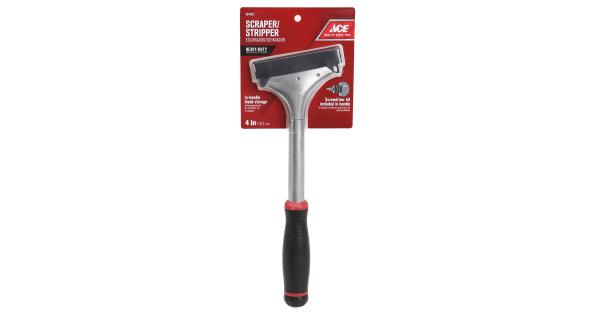 Ace 4 in. W Carbon Steel Heavy-Duty Paint Scraper - Total Qty: 5
