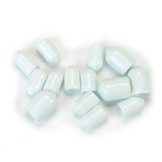 Cap End 1/4In 0.4In Plstc Wht Closetmaid Ventilated Shelving Accessories 701016