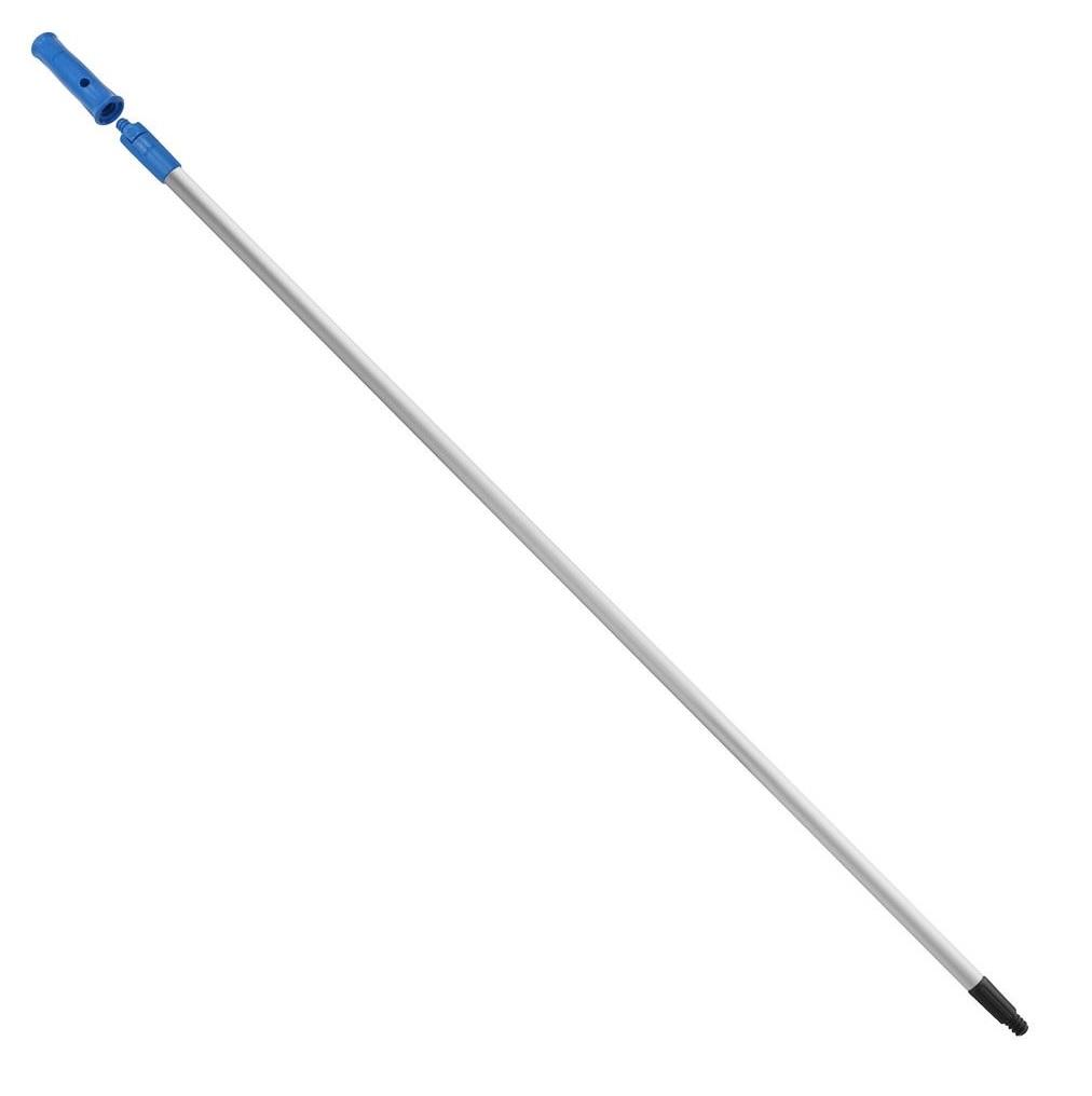 Unger 60 in. L X 1.75 in. D Aluminum Dual Ended Pole Silver/Blue