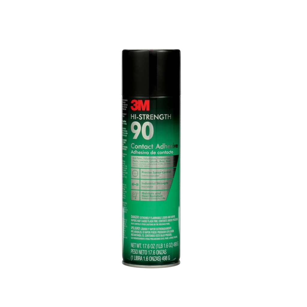 3M - Hi-Strength Spray Adhesive 90 - Clear - 24 Fl Oz - 30023