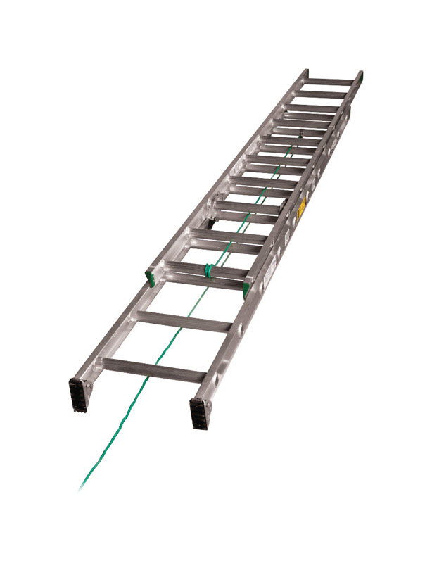 Werner 20 Ft. H Aluminum Extension Ladder Type II 225 Lb. Capacity