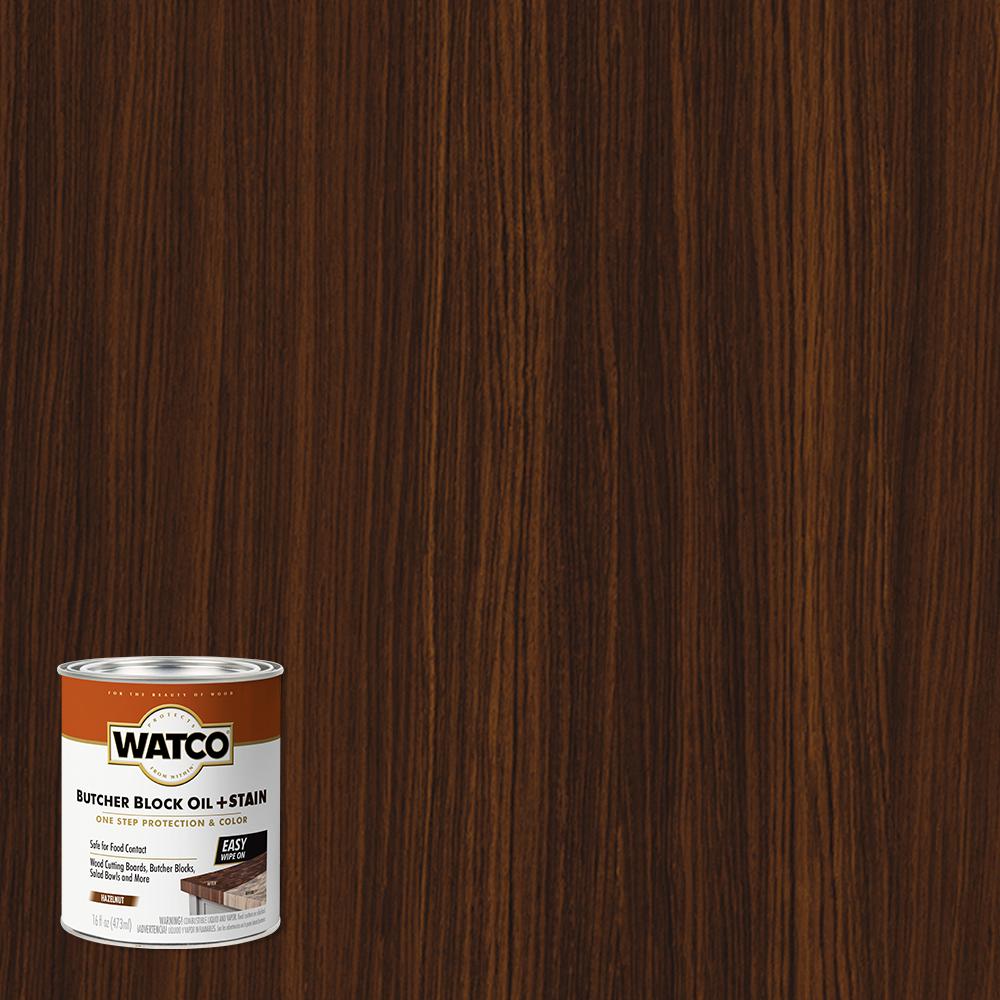 1 Pint Butcher Block Oil in Hazelnut