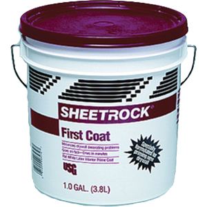 USG Sheetrock First Coat White Flat Latex Primer 5 Gal