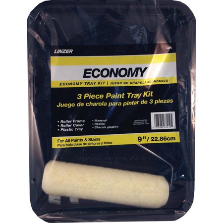 Linzer Project Select 14.25 in. W Regular Paint Roller Kit Threaded End