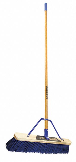 Quickie Push Broom,60 in Handle L,24 in Face 869Hdsu - All
