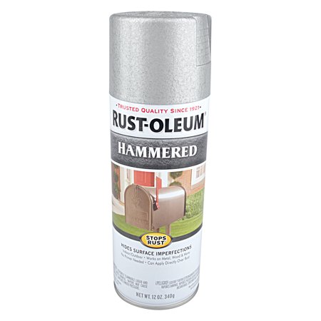 [1095215] Rust-Oleum Stops Rust Gloss Silver Spray Paint 12 Oz.