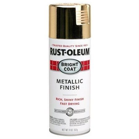 [11888] Rust-Oleum Gold Bright Coat Metallic Spray 11 Oz.