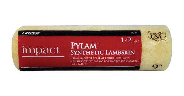 Linzer Products Rc 144-0900 1/2 X 9 Pylam Synthetic Lambskin Impact Roller Cover