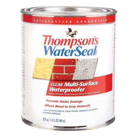 Thompson's WaterSeal Clear Water-Based Multi-Surface Waterproofer 1 Qt