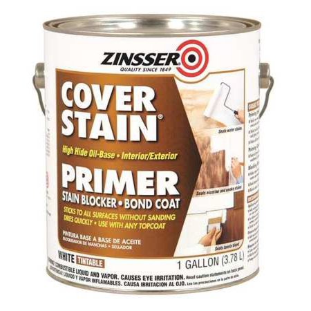 Cover Stain 1 Gal. White High Hide Oil-Based Interior/Exterior Primer and Sealer