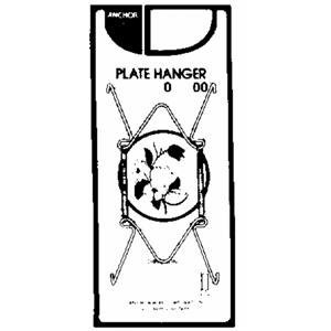 Hillman 8 in. Steel Plate Hanger