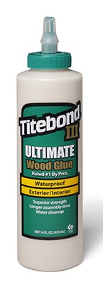 Titebond III Ultimate Tan Wood Glue 16 Oz