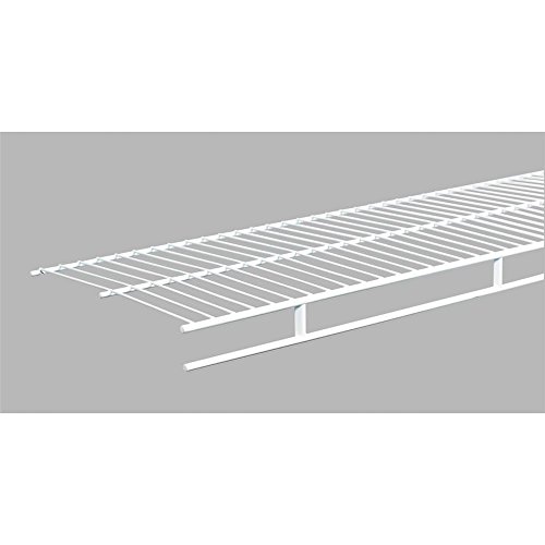 Closetmaid | Shelf with Built-in Rod - Vinyl and Metal - 4-in X 12-in - White | Rona