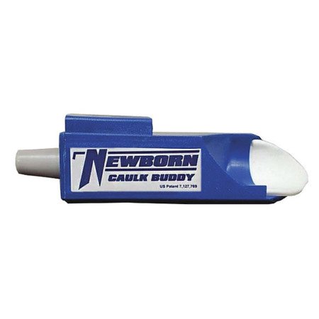 Newborn Caulk Buddy Yellow Lightweight Plastic Caulk Finisher Tool 1 Pk