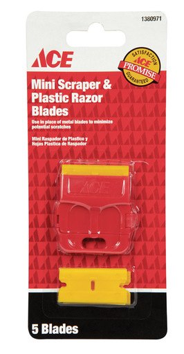 Ace Double Edge Plastic Scraper