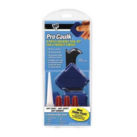 DAP Pro Caulk Black Professional Plastic Caulking Tool Kit 8 Pk