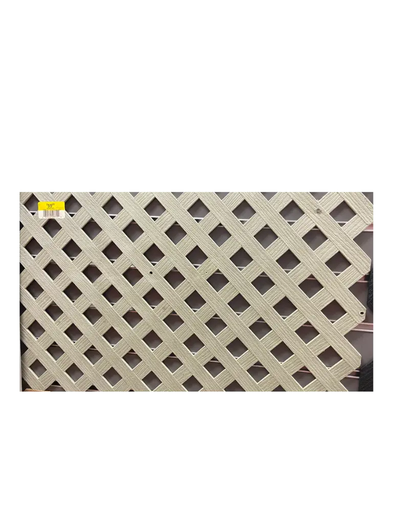 RDI Lattice Panel Privacy Diamond - 4 Foot X 8 Foot - Nantucket Gray