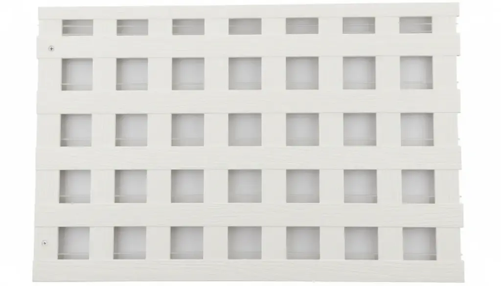 PANEL LAT. PVC CUAD. 4X8 BLANCO