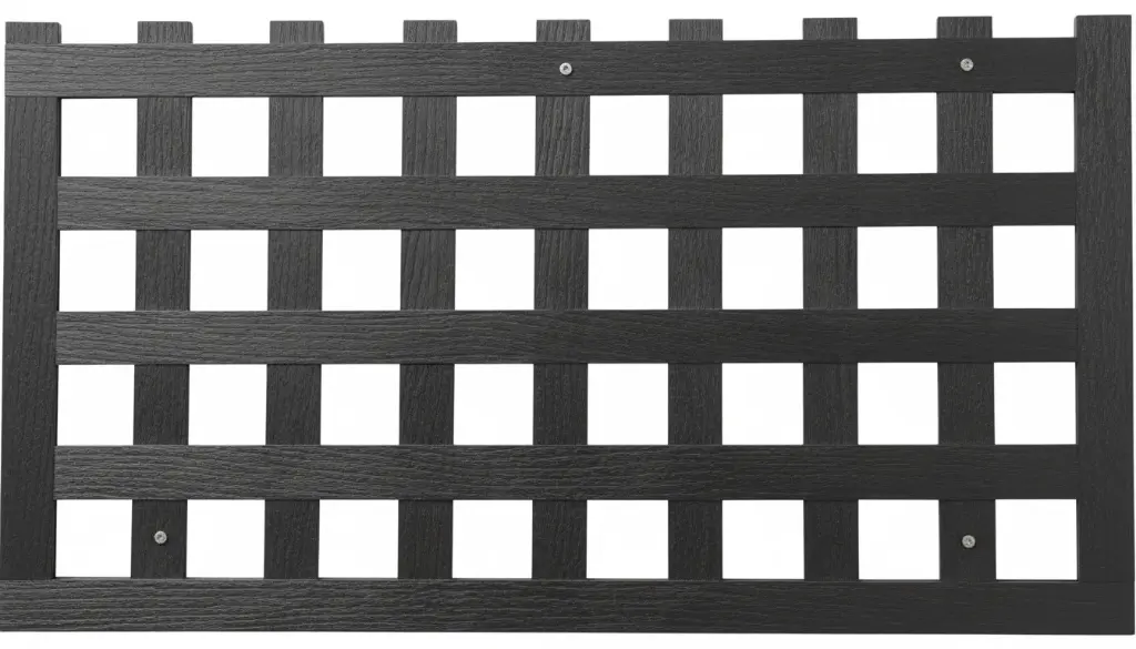 PANEL LAT. PVC CUAD. 4X8 BLACK