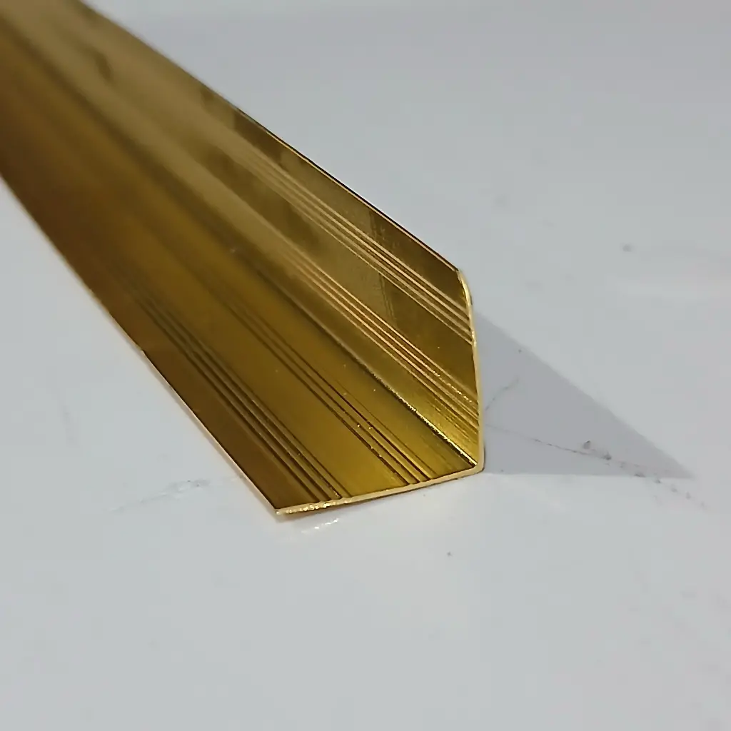 PERFIL JA526 110" L-SHAPE GOLD