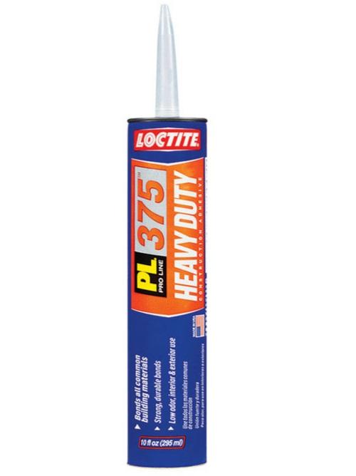 Loctite PL 375 Synthetic Elastomeric Polymer Construction Adhesive 10 Oz