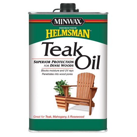 Minwax Helmsman Transparent Clear Oil-Based Teak Oil 1 Qt