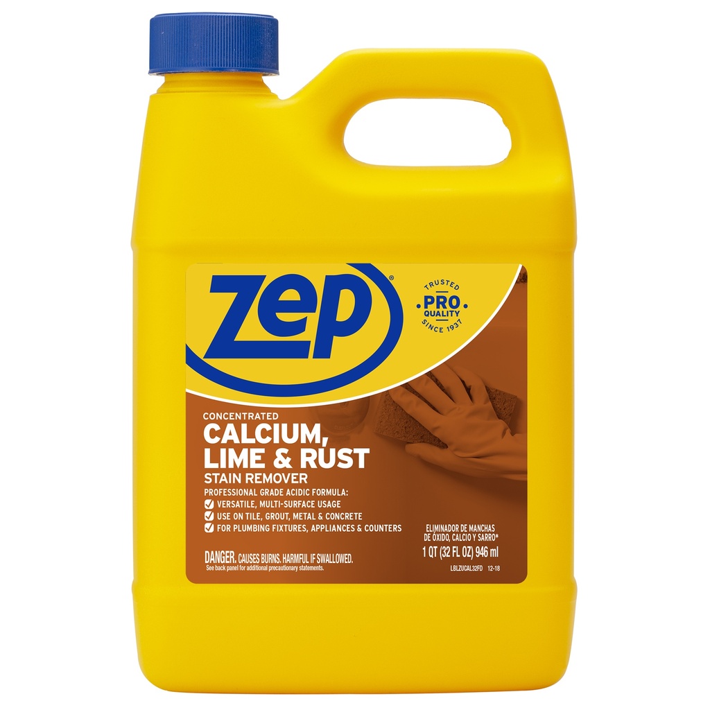 Zep 1 Qt Calcium, Lime and Rust Remover