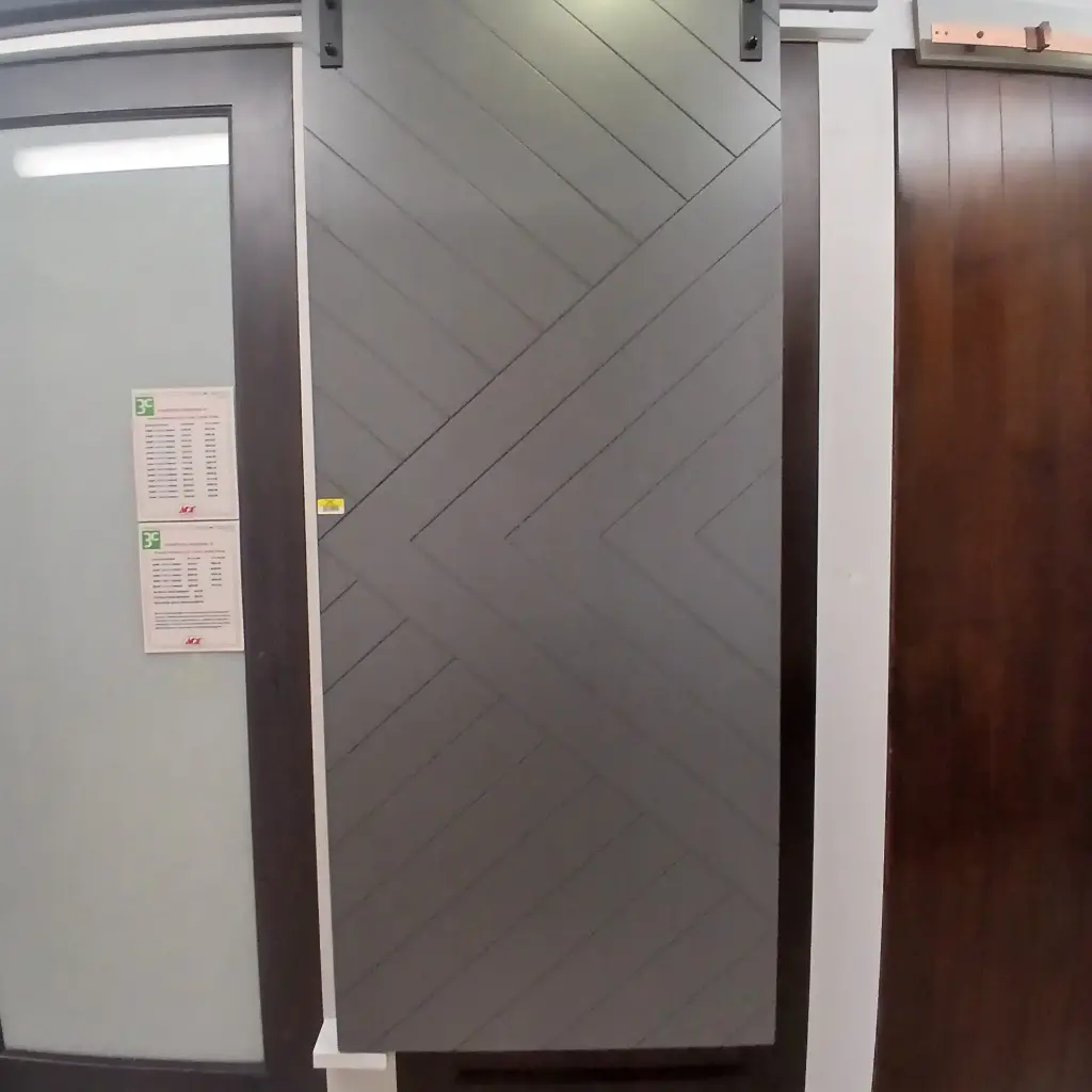 BARNDOOR KIT "BREMEN"GRAY 36X84