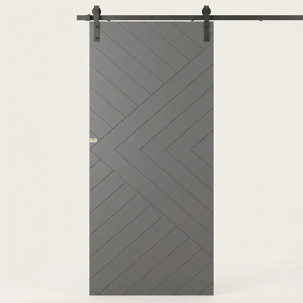 [147698436] BARNDOOR KIT "BREMEN"GRAY 36X84