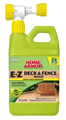 [1492610] Home Armor E-Z Deck & Fence Wash Mold Stain Remover  56 Fl Oz