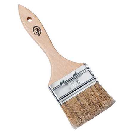 Chip Brush,White Bristle,2-1/2" L