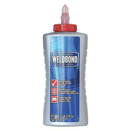 Weldbond High Strength Polyvinyl Acetate Homopolymer White All Purpose Adhesive 14.2 Oz