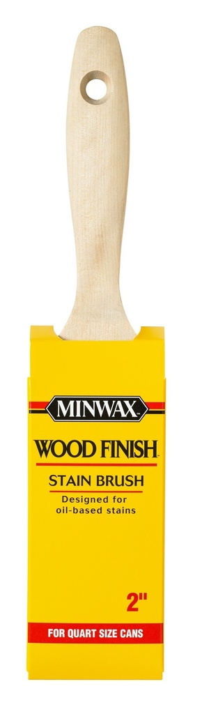 STAIN BRUSH WOOD FIN 2"