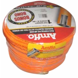 Amflo 50 Ft. L X 3/8 in. D Polyvinyl Air Hose 300 PSI Orange