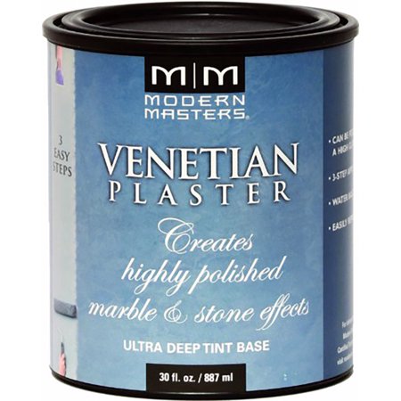 Modern Masters Ultra Deep Tint Base Water-Based Acrylic Venetian Plaster 30 Oz