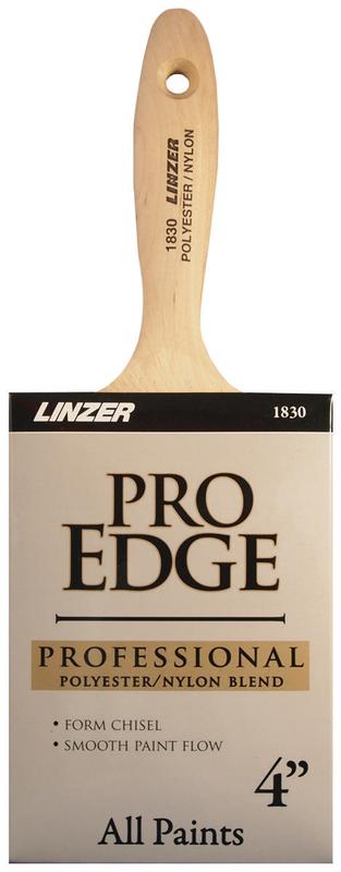 [1830-4] 4  Poly/Nylon Wall Paintbrush Linzer Products Linzer Brush 1830-4 077089183078